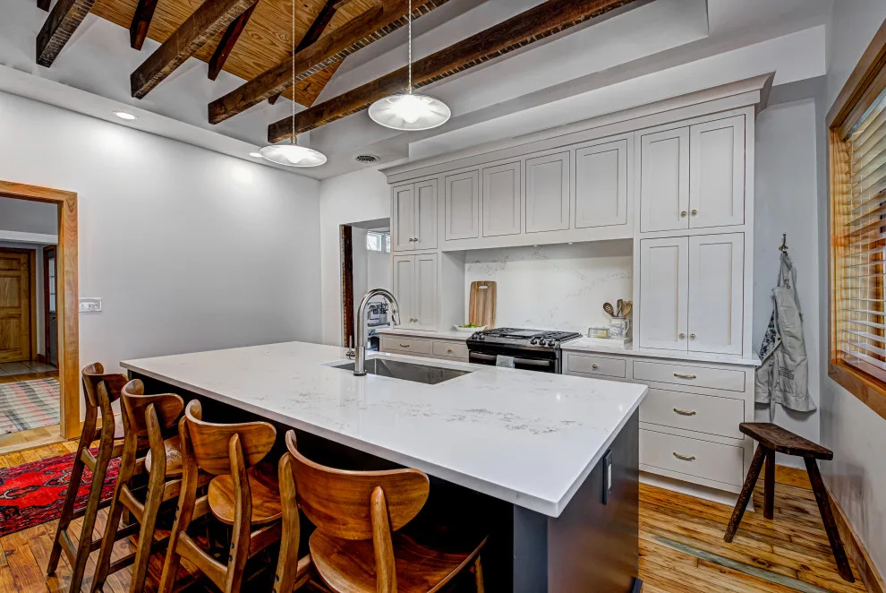 Off-White Inset Shaker Cabinets by Kline Cabinetmakers, LLC - Photo 5