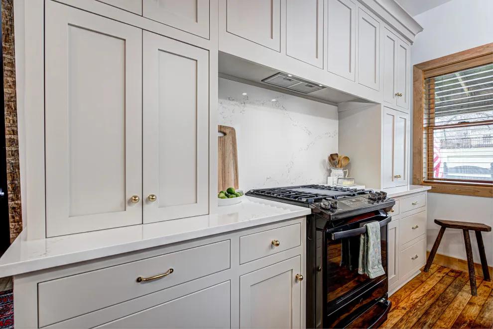 Off-White Inset Shaker Cabinets by Kline Cabinetmakers, LLC - Photo 2