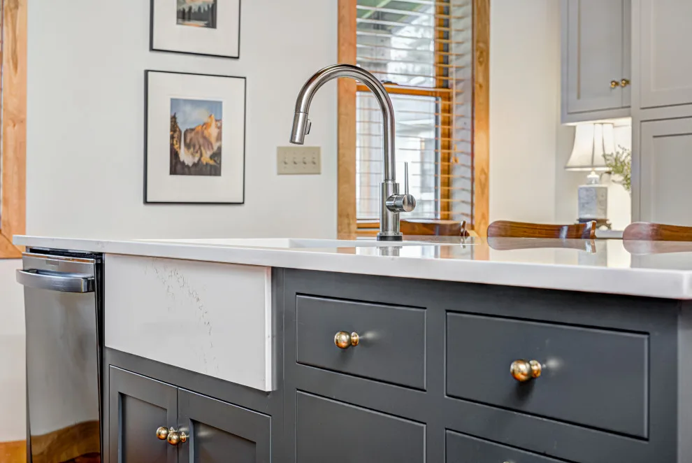Off-White Inset Shaker Cabinets by Kline Cabinetmakers, LLC - Photo 11