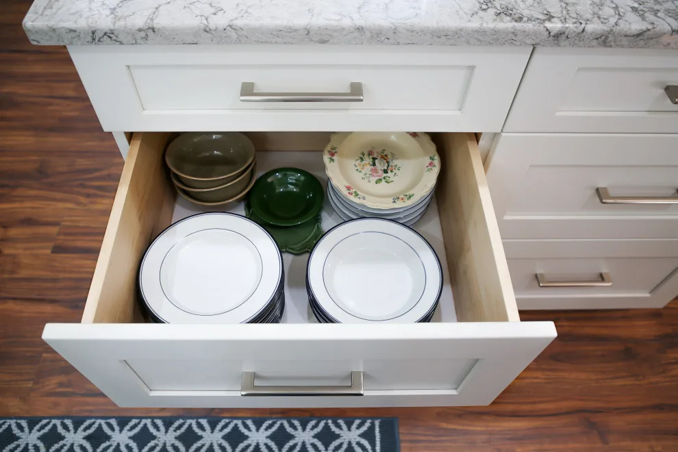 Light-colored Shaker Kitchen by Signature Design & Cabinetry LLC - Photo 6