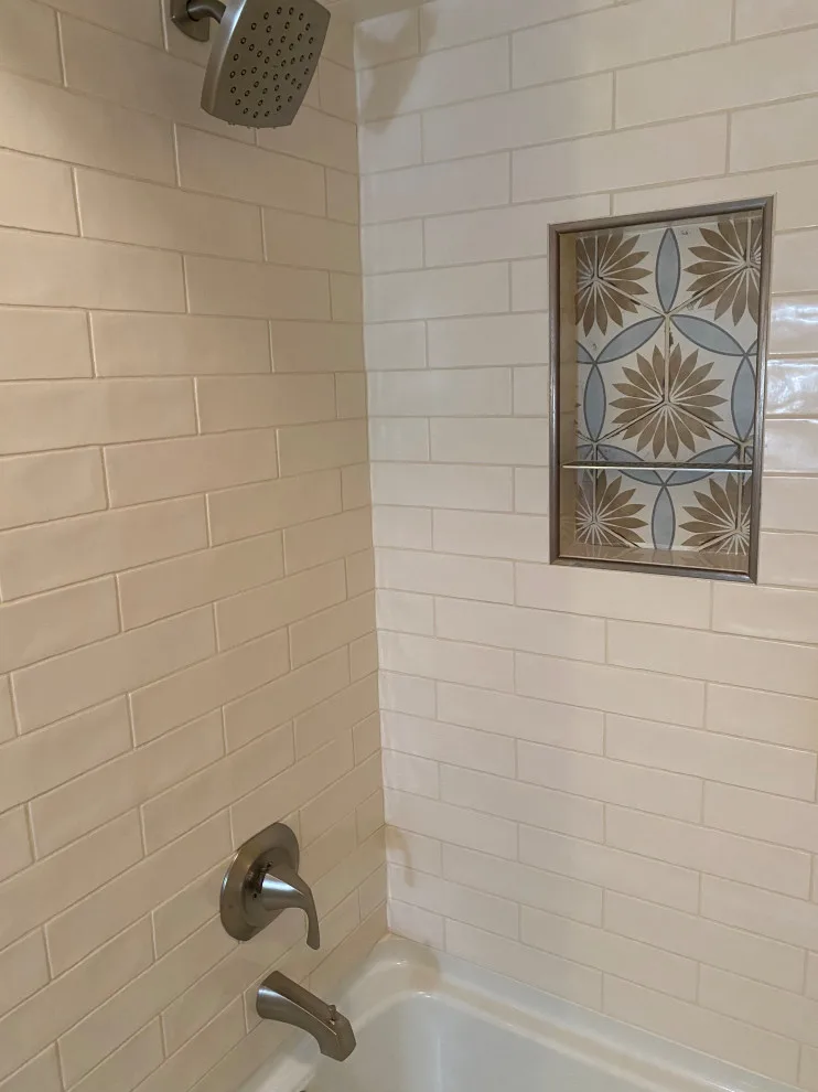 Renovation of Two Guest Bathrooms by Brinson Custom Tile - Photo 2
