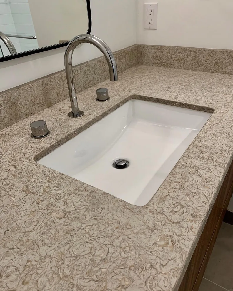 Limestone Countertop for Bathrooms by CMG Granite And Stone Inc. - Photo 2