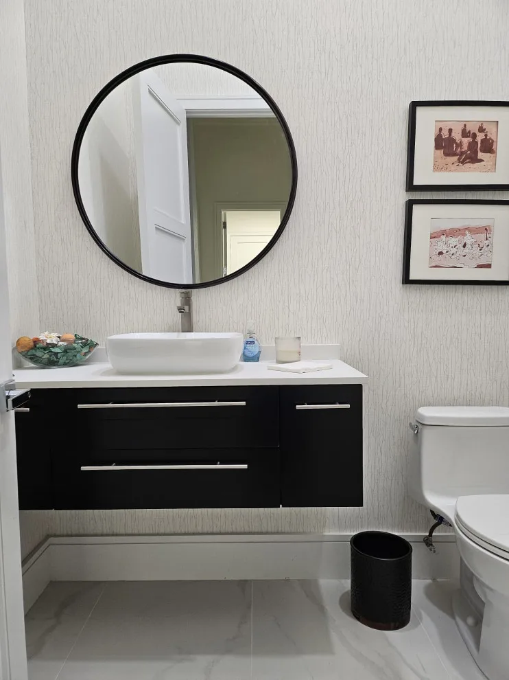 Visitor restroom by Bonetti Tile - Photo 2
