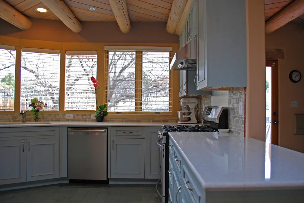 A Tranquil Southwestern Kitchen (Santa Fe, NM) by Counter Intelligence With H And S Craftsmen - Photo 12
