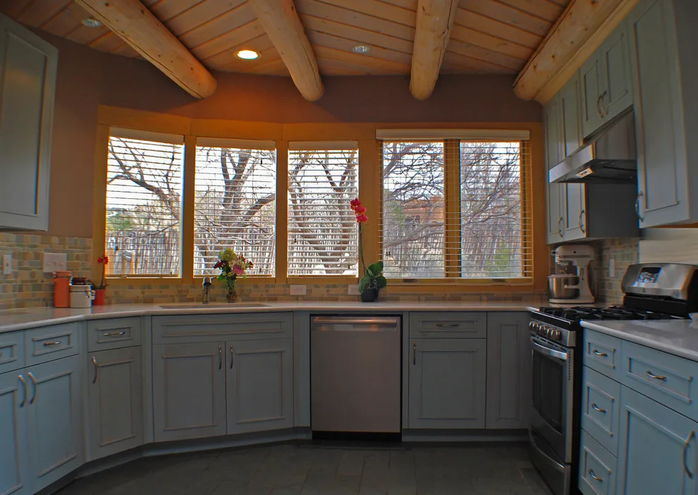 A Tranquil Southwestern Kitchen (Santa Fe, NM) by Counter Intelligence With H And S Craftsmen - Photo 3