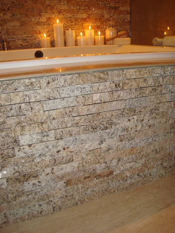 Restroom Renovation by Natural Valley Recycled Granite - Photo 2