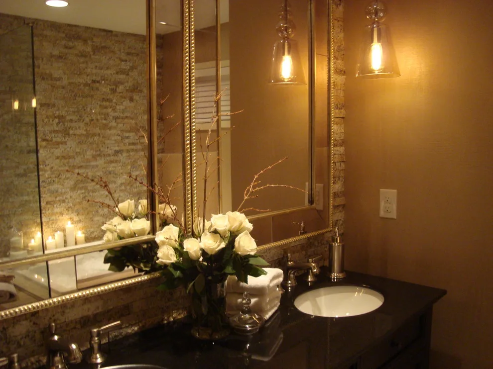 Restroom Renovation by Natural Valley Recycled Granite - Photo 8