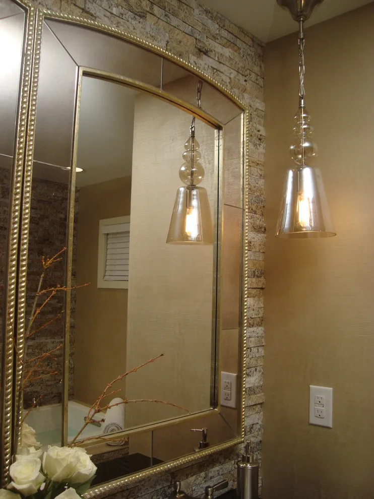 Restroom Renovation by Natural Valley Recycled Granite - Photo 6