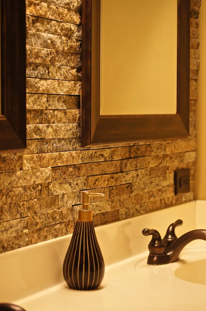 Restroom Renovation by Natural Valley Recycled Granite - Photo 5