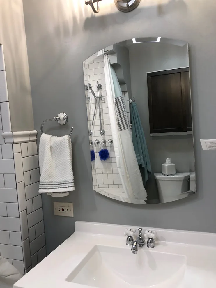 Restroom Renovation by B & W Designer Tile - Photo 8