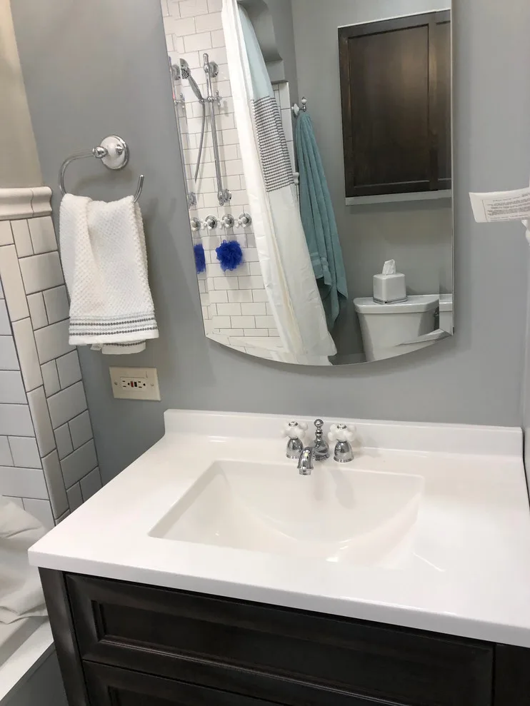 Restroom Renovation by B & W Designer Tile - Photo 12