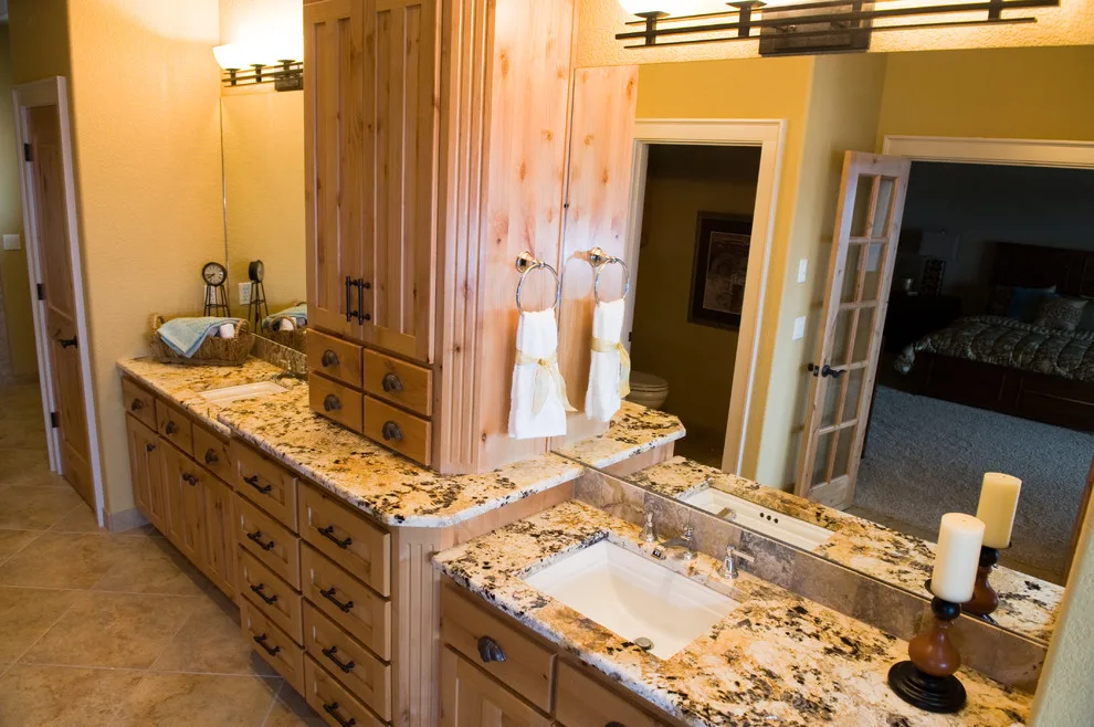 Restroom Cabinets by American Marble & Granite - Photo 5