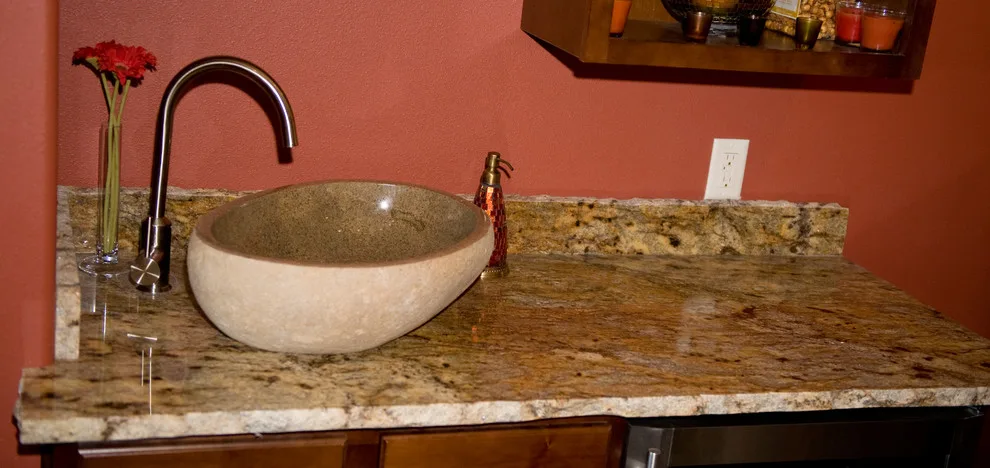 Restroom Cabinets by American Marble & Granite - Photo 10