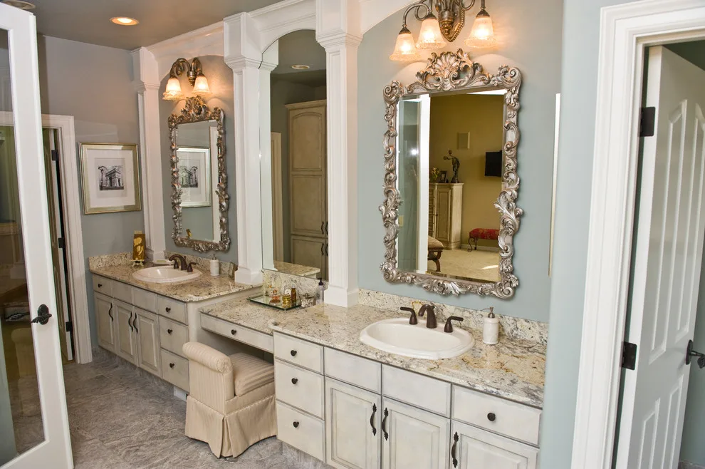 Restroom Cabinets by American Marble & Granite - Photo 6