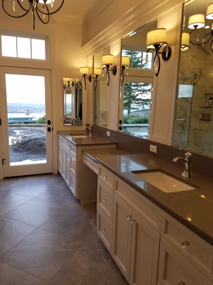 Restroom Cabinets by American Marble & Granite - Photo 7