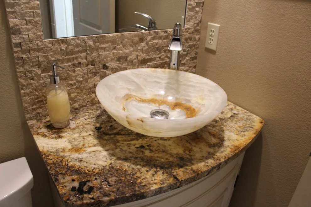 Restroom Cabinets by American Marble & Granite - Photo 2