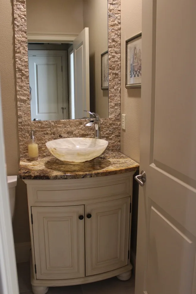 Restroom Cabinets by American Marble & Granite - Photo 3