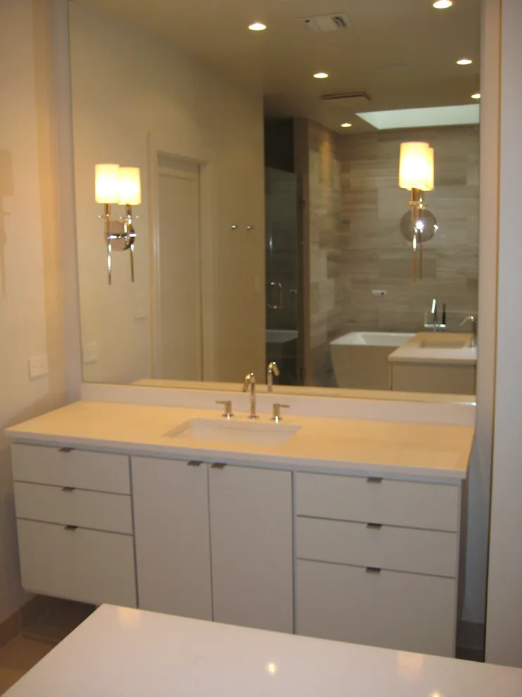 Caesarstone Eggshell Quartz Vanities by LaBruyere Stone - Photo 6