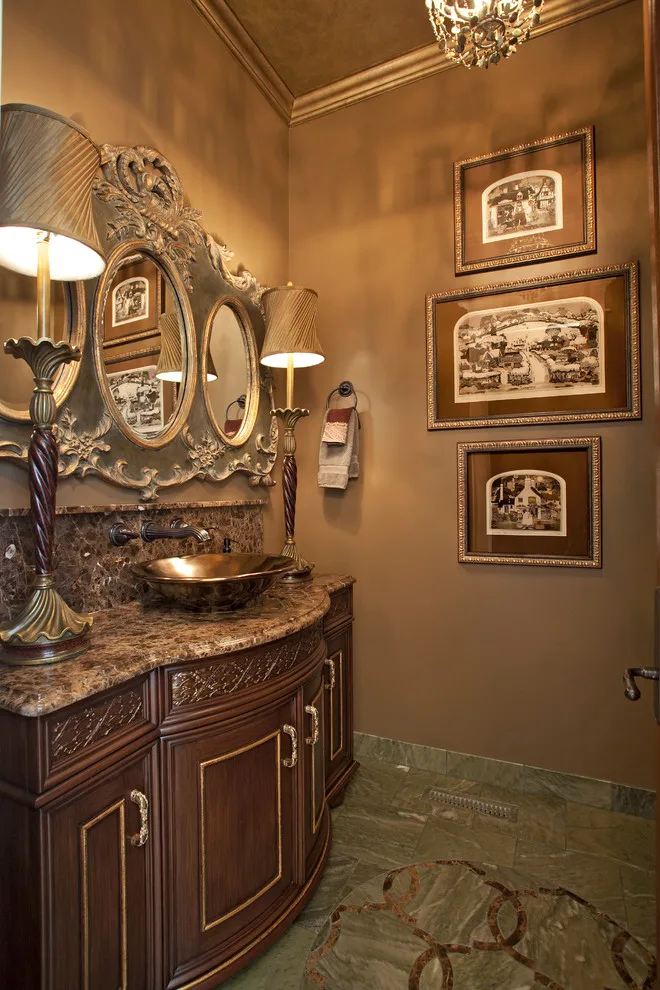 Restrooms by Stone Countertop Outlet/Granite-Tops - Photo 5