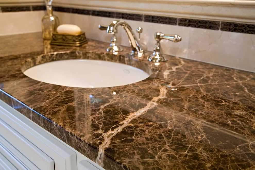 Restrooms by Stone Countertop Outlet/Granite-Tops - Photo 6