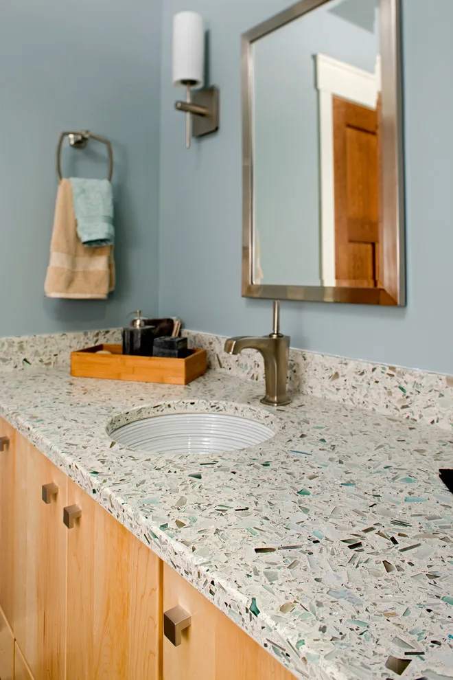 Restrooms by Stone Countertop Outlet/Granite-Tops - Photo 4