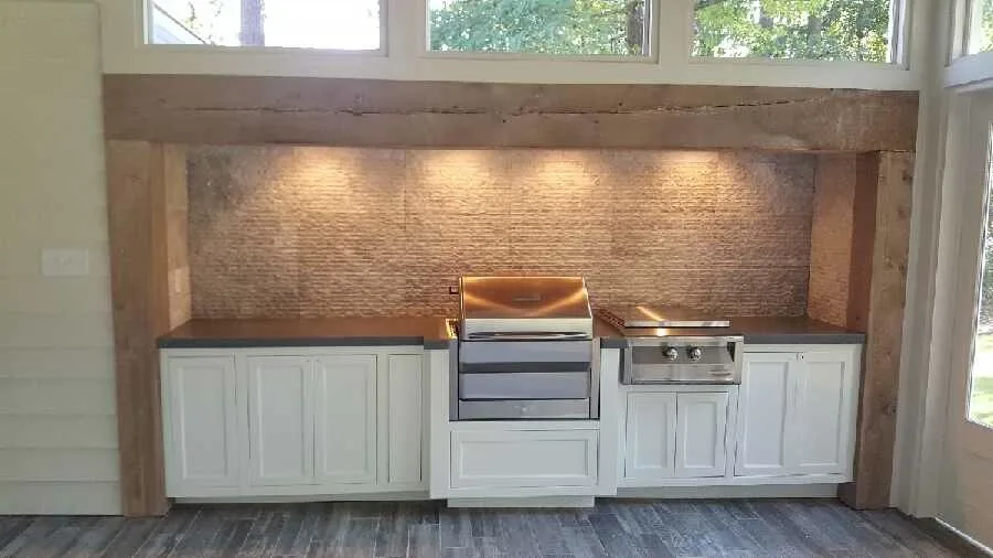 Overhill Road Al Fresco Kitchen by Birmingham Concrete Design, Inc - Photo 4