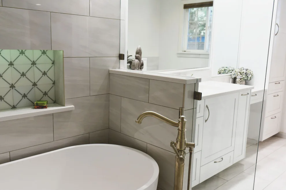 Upscale Bathroom Renovation – Awbrey Butte by Nelson Tile And Stone - Photo 2