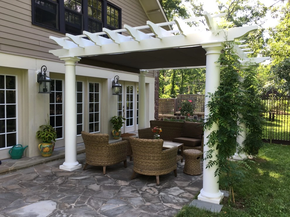 Pergola with Awning by Kale's Nursery & Lands - Photo 4