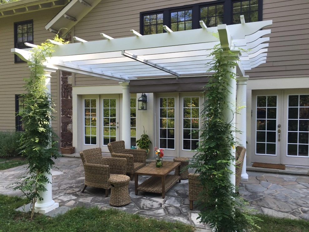 Pergola with Awning by Kale's Nursery & Lands - Photo 3