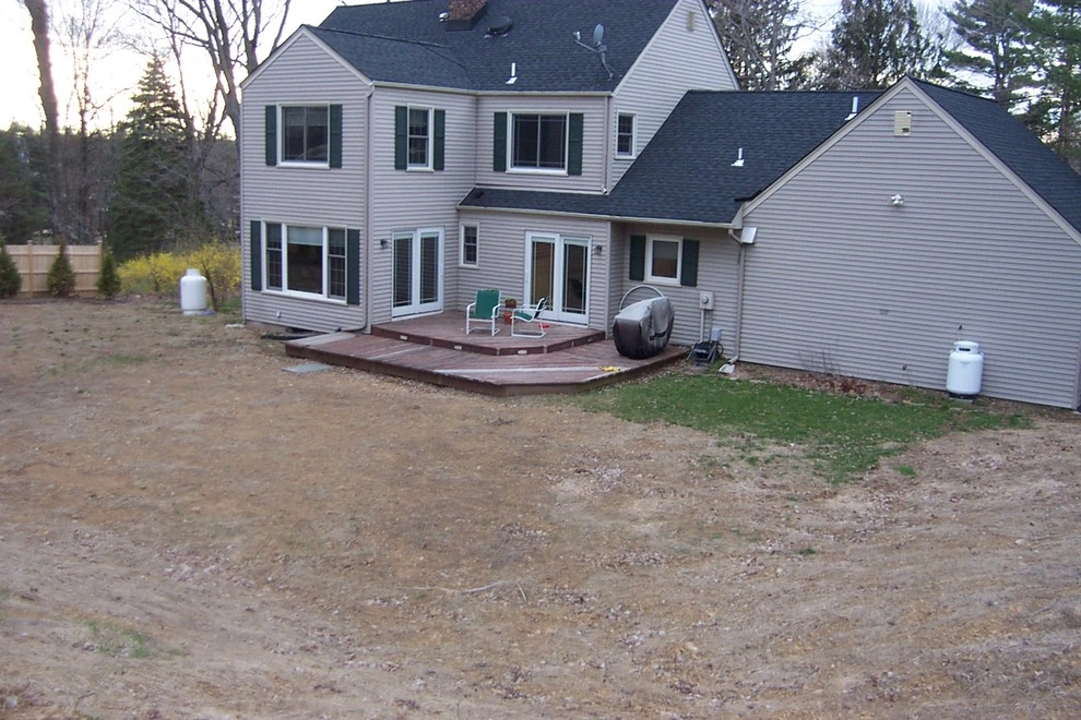 Retaining wall with fire pit seat wall by Bruno Design Associates - Photo 4