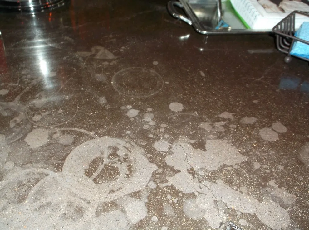 Revitalization of Concrete Kitchen Bar by Steammaster - Photo 6