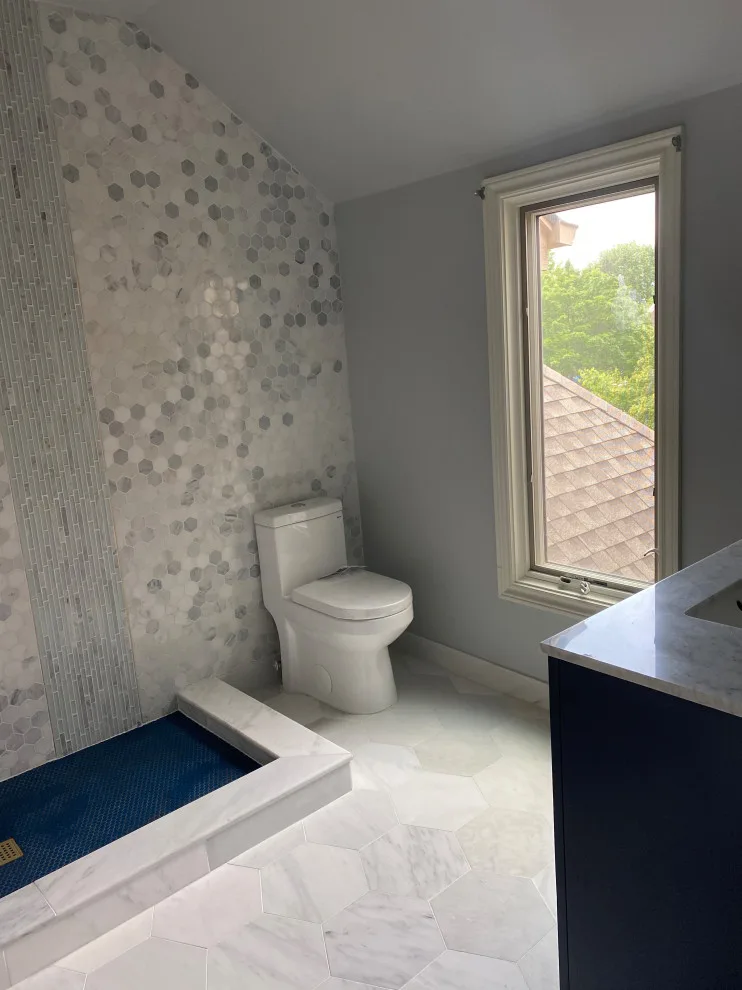 Children's Bathroom Renovation by Bonetti Tile - Photo 5