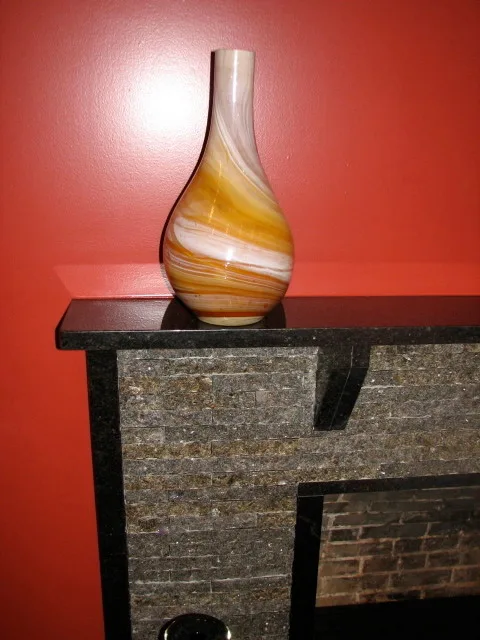 Fireplace Renovation by Natural Valley Recycled Granite - Photo 3