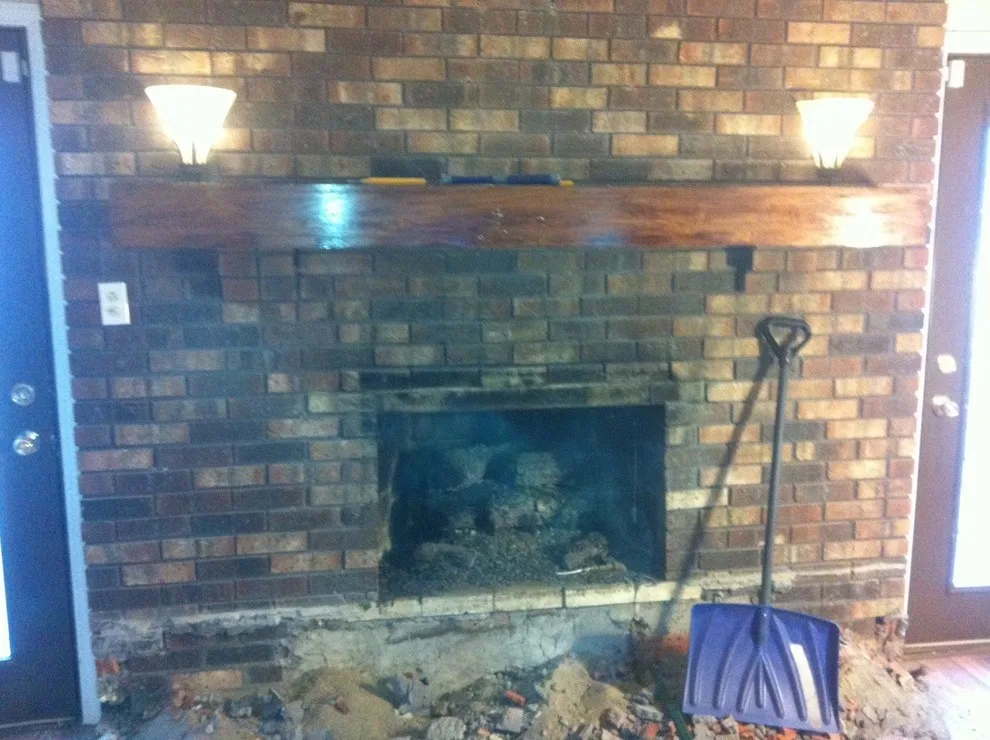Fireplace Renovation by Natural Valley Recycled Granite - Photo 10