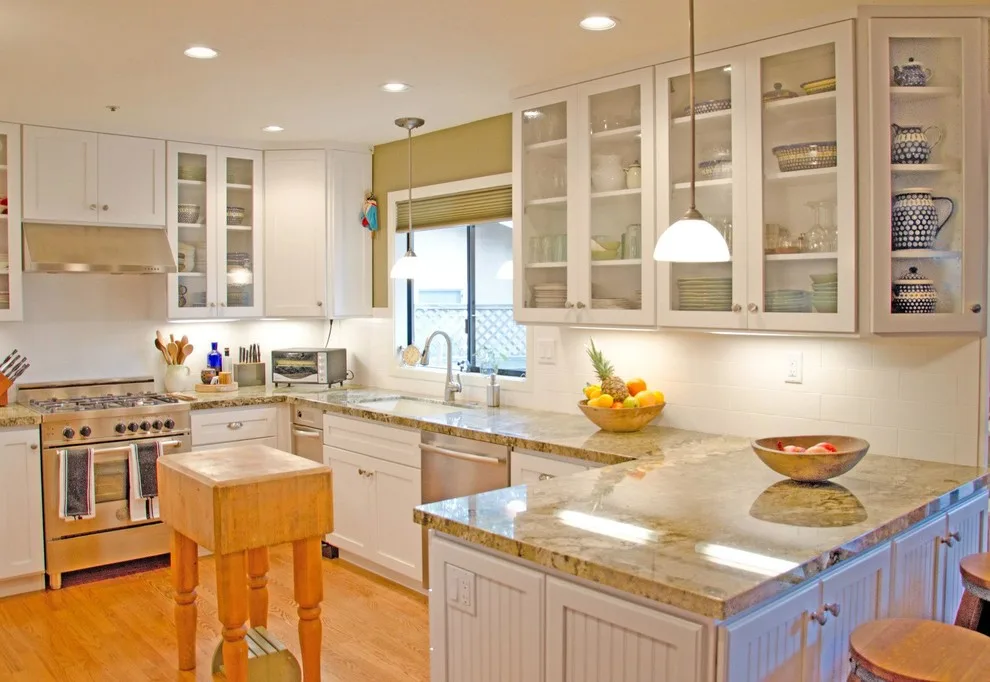 Hillman Kitchen Renovation - Crystal Cabinet Works "Ongoing" by Surface Art Countertops - Photo 4