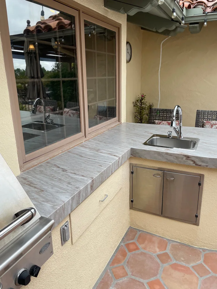 Grilled quartzite surfaces by CMG Granite And Stone Inc. - Photo 5