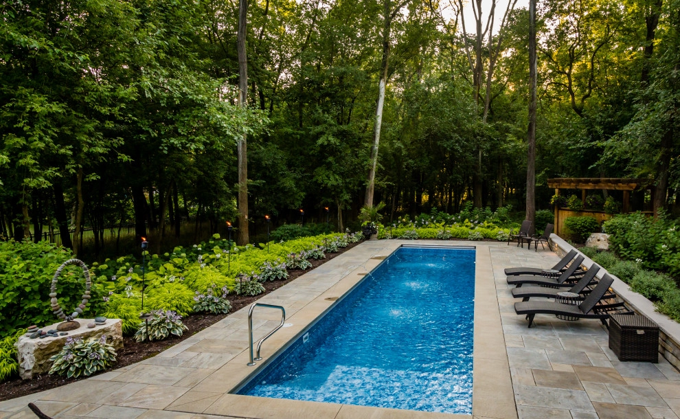 Organic Pool Design by Bruss Landscaping, Inc. - Photo 2