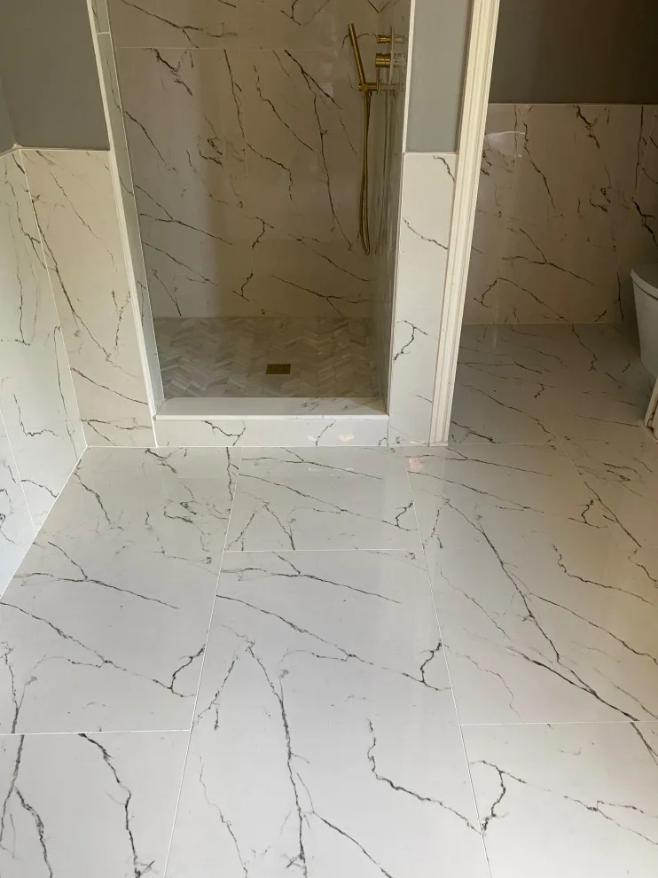 Primary bathroom renovation by Bonetti Tile - Photo 9
