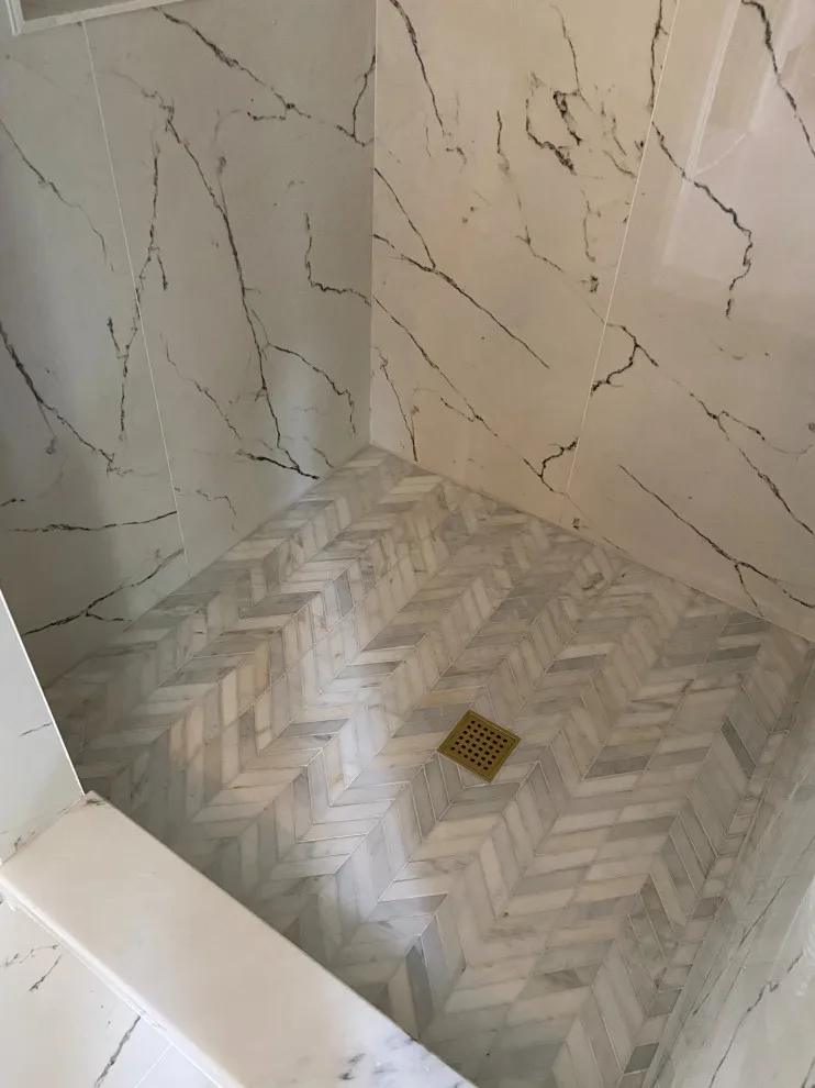 Primary bathroom renovation by Bonetti Tile - Photo 3