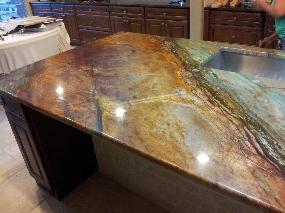 Isle Surface Countertops by Affordable Granite Inc - Photo 3