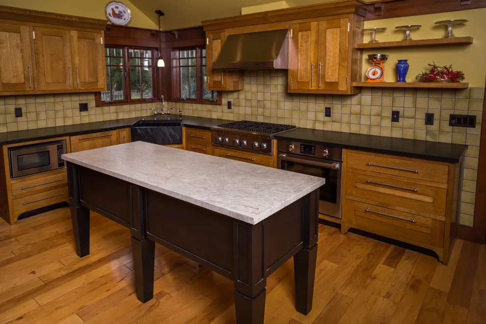 Classic Kitchen Island and Countertops by Pacific Stoneworks Inc - Photo 2
