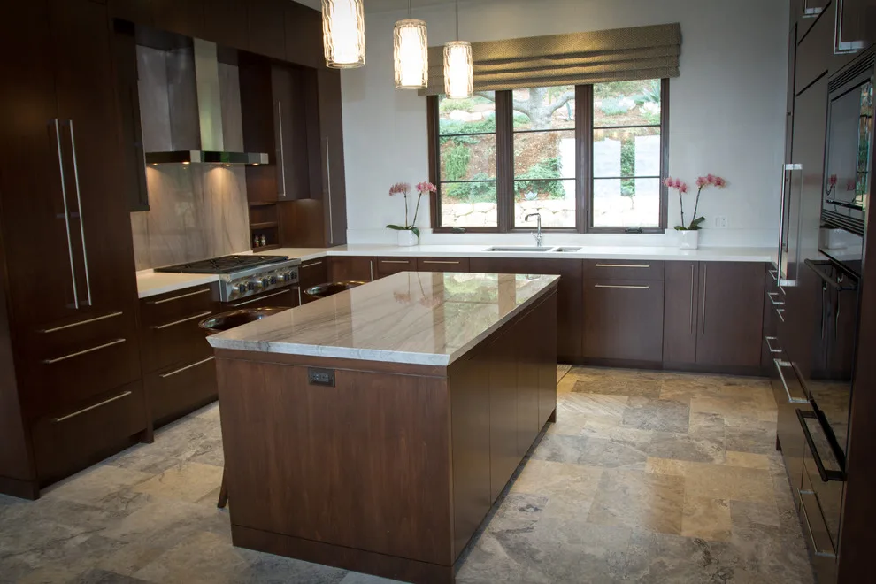 Caesarstone and Natural Quartzite Kitchen Countertops by Pacific Stoneworks Inc - Photo 2