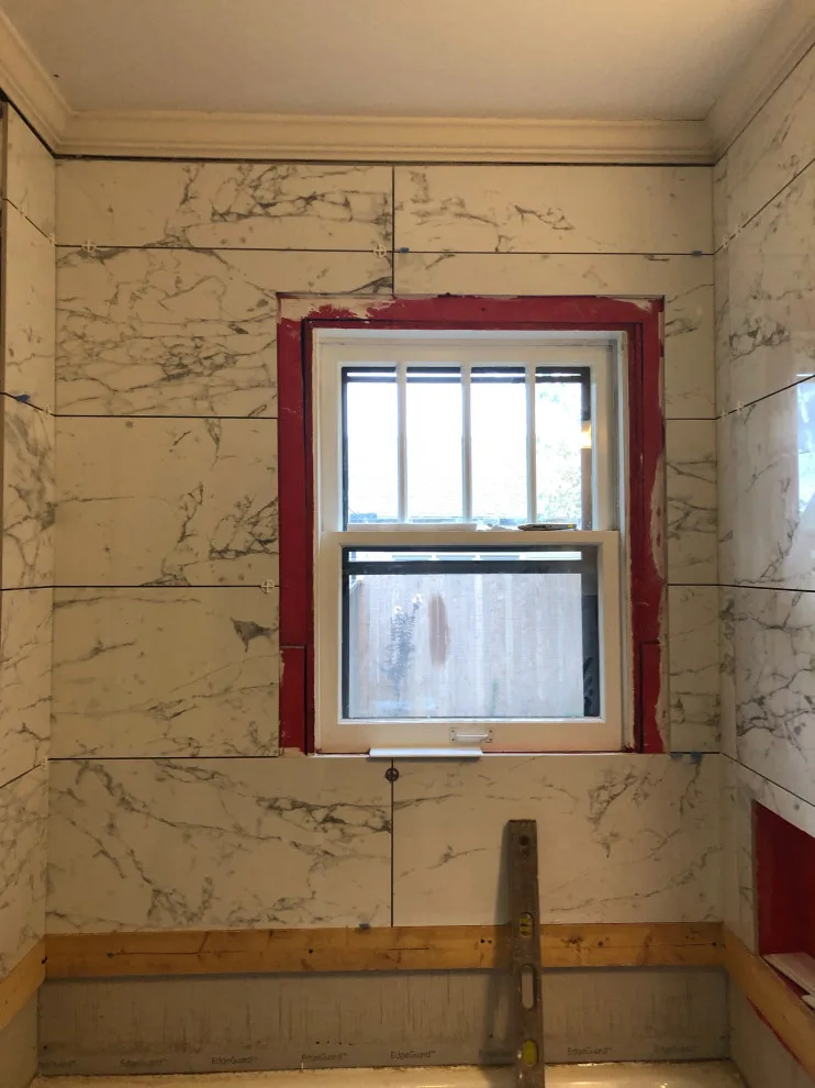 Renovation of the Bathroom by B & W Designer Tile - Photo 3