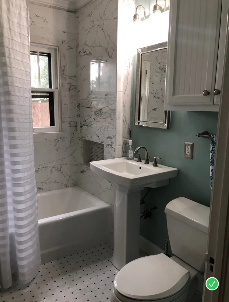 Renovation of the Bathroom by B & W Designer Tile - Photo 4