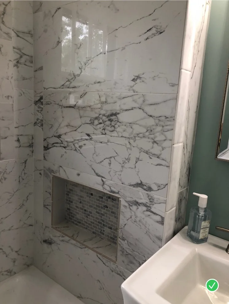 Renovation of the Bathroom by B & W Designer Tile - Photo 5