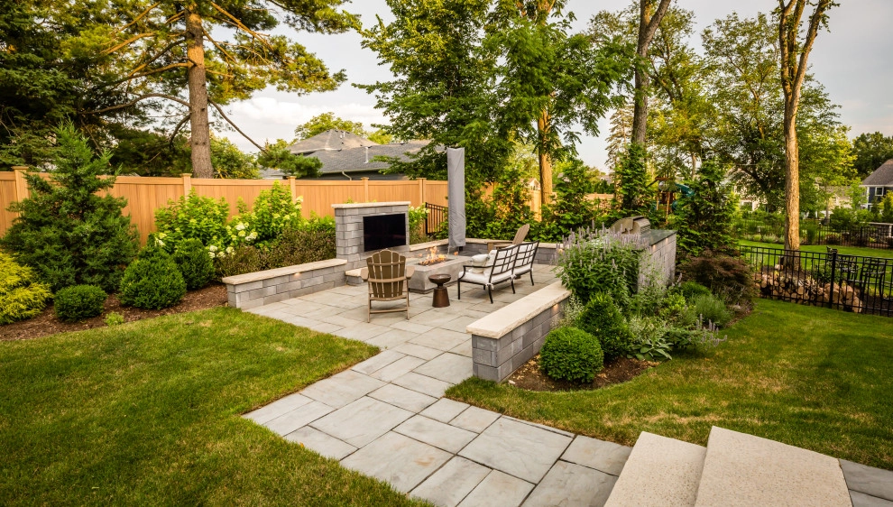 Contemporary Backyard Patio by Bruss Landscaping, Inc. - Photo 7