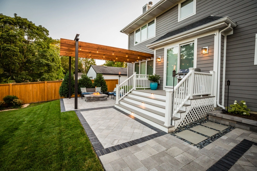 Contemporary Landscape Design by Bruss Landscaping, Inc. - Photo 8