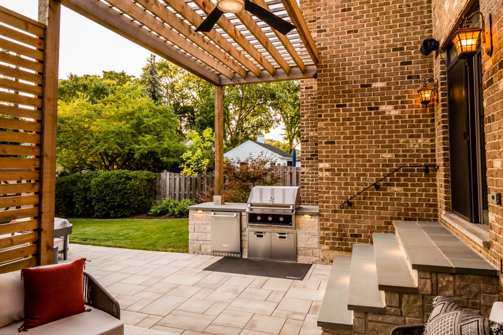 Contemporary Patio/Pergola by Bruss Landscaping, Inc. - Photo 2
