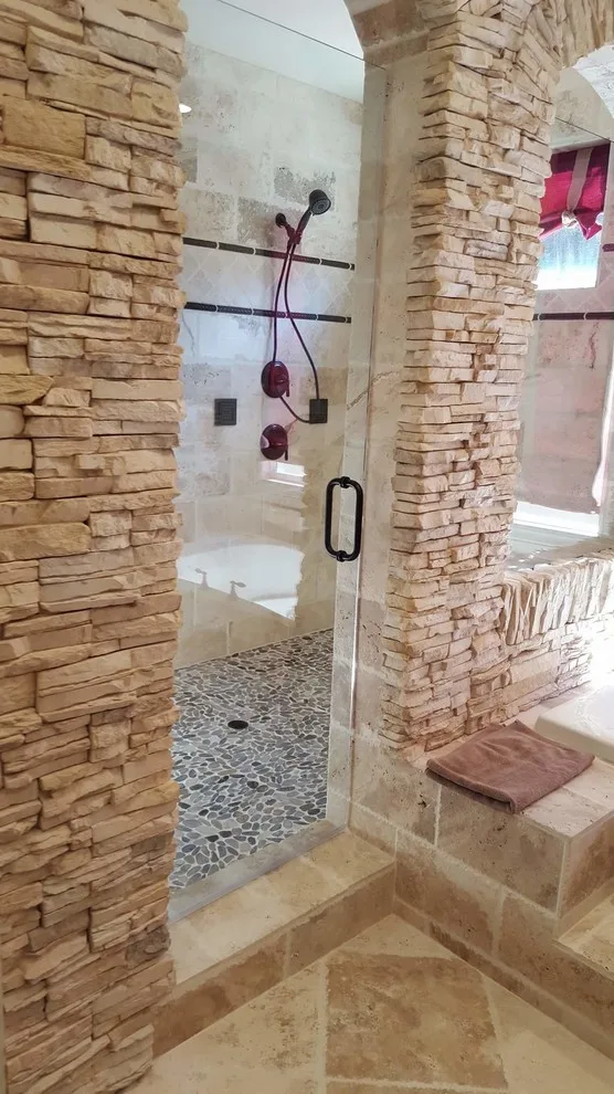 Charming Rustic Bathroom by StartTile - Photo 3