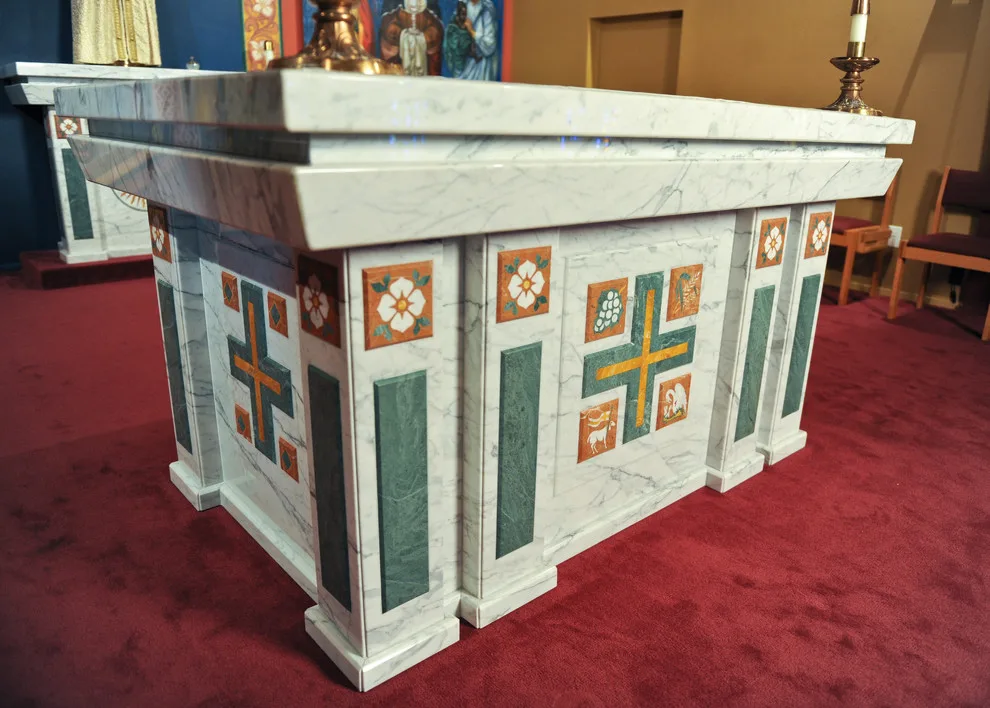 St. Thomas Marble Sanctuary by American Marble & Granite - Photo 6